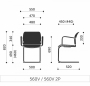 Scaun de Vizitator Bit 560V