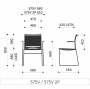 Scaun de Conferinta Ariz 575V