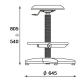 Scaun de laborator Goliat Ts12